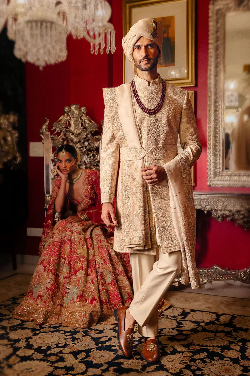 Wedding Outfit for Men: Sherwani, Suits & Indo-Western Styles | Lotus Bloom