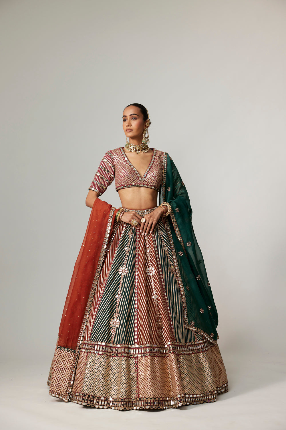 Double Dupatta Bridal Lehenga: Styling Tips Brides Love