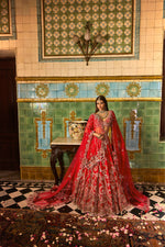 "Cerise" Bridal Lehenga