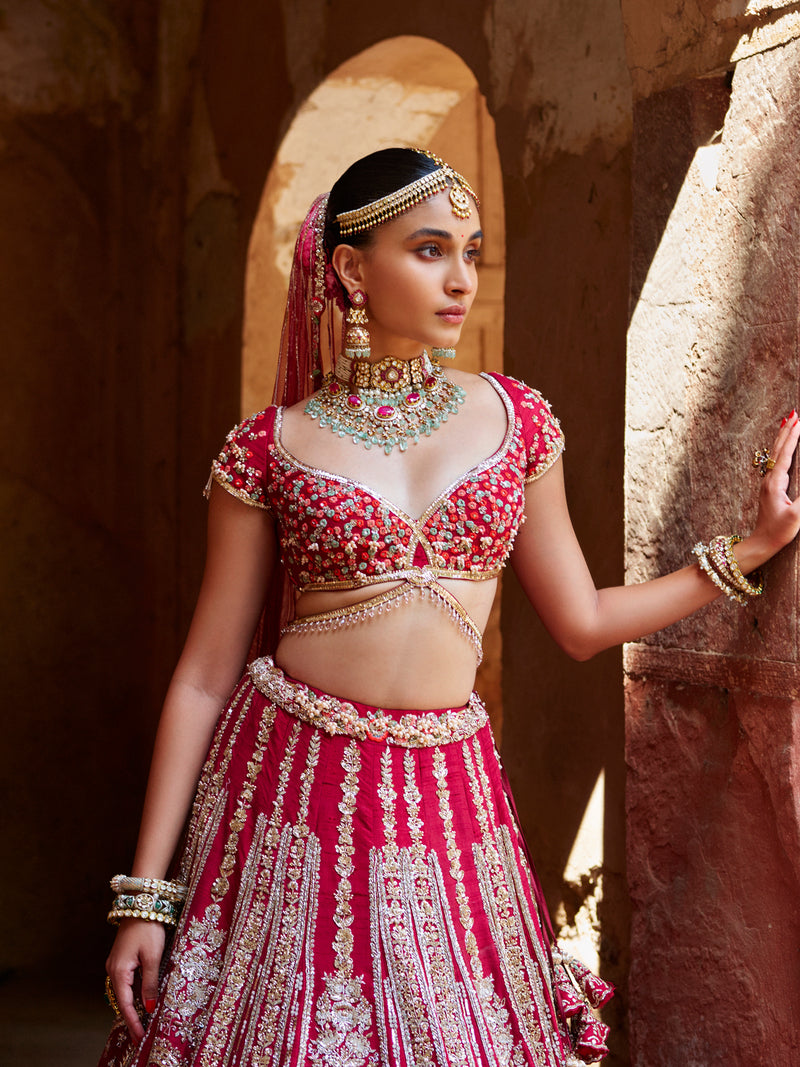 "Urvi" Bridal Lehenga