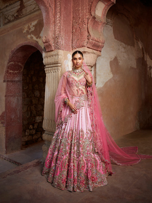 "Chaarvi" Bridal Lehenga