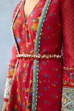 Dil Surkh Saafia Sharara Set