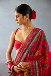 Dil Surkh Gazal Saree