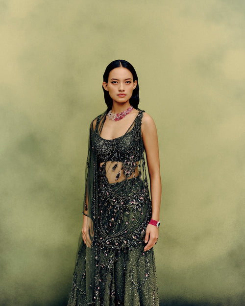 Viridara Drape Saree