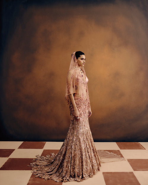 Amberlux Cocktail Lehenga