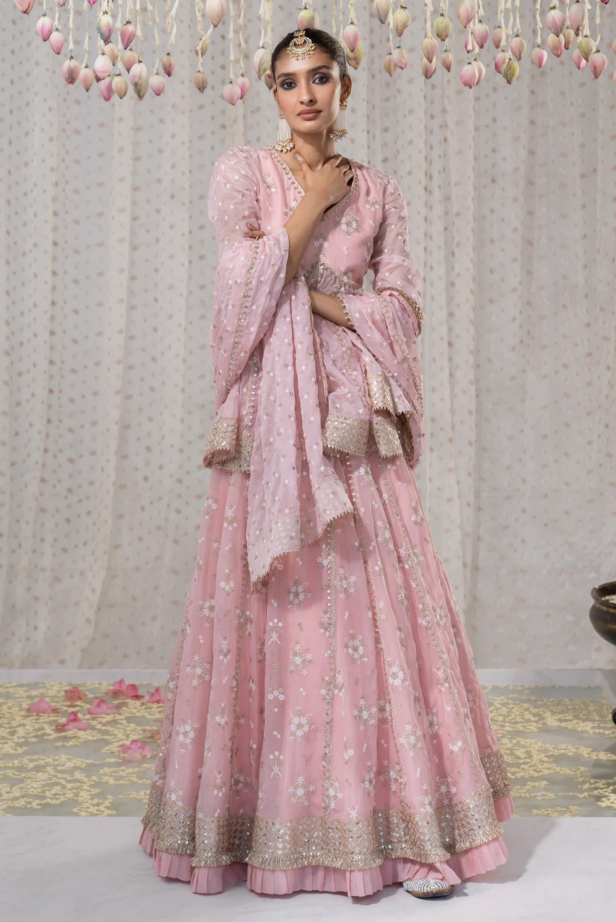 Festive Anarkali outfit