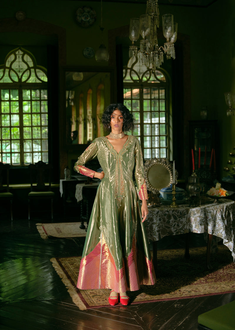 Classic Kalidar Anarkali Set