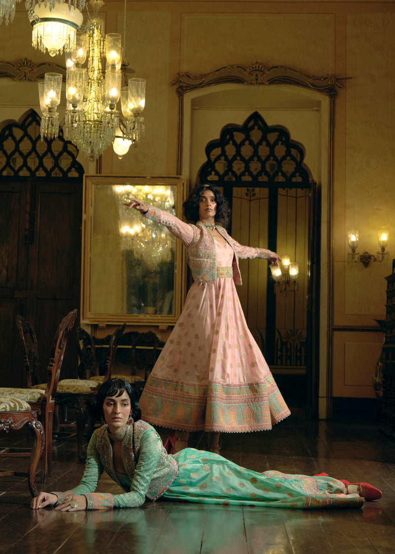 Classic Kalidar Anarkali Set