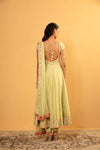 BOTTLE GOURD ANARKALI SET