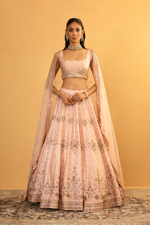 PINK LEHENGA SET