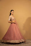 ONION PINK LEHENGA SET