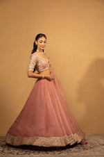 ONION PINK LEHENGA SET