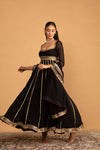 BLACK ANARKALI SET