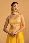 YELLOW DHOTI SET