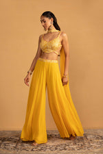 YELLOW PALAZZO SET