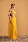 YELLOW DHOTI SET