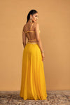 YELLOW DHOTI SET