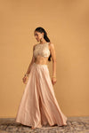 PEACH SHARARA SET