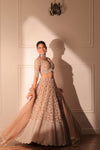 Nora nude beige lehenga set