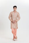 Salmon Pink Kurta Set