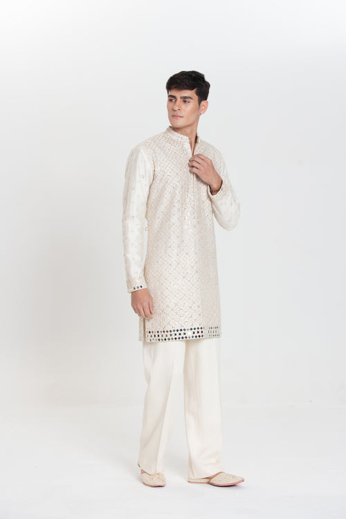 Pearl Ivory Kurta Set