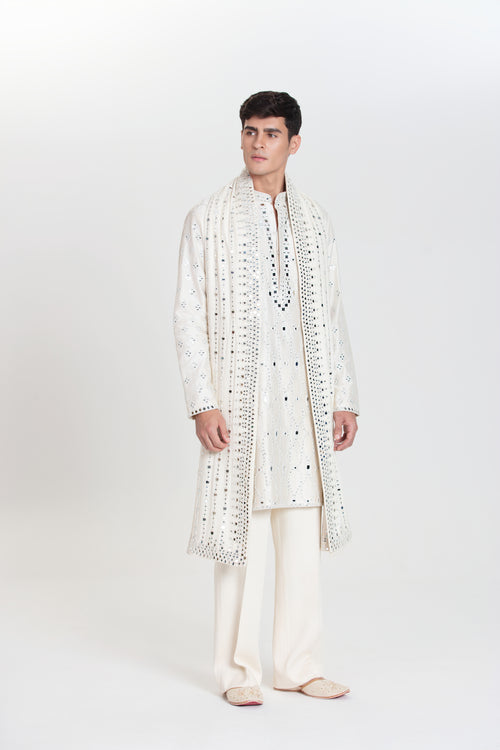 Ivory Mist Kurta Set