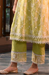 Hiyti Set Lime Arika Dupatta