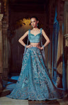 Blue lehenga