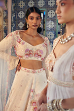 Ivory lehenga