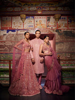 Mauve lehenga