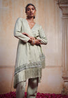 Olive green kurta