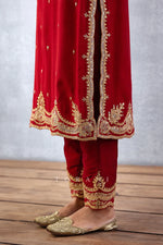 SINDOORI URVI KURTA SET