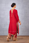 SINDOORI PUSHTI KURTA SET