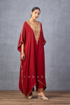 SINDOORI ASHNI KAFTAN SET