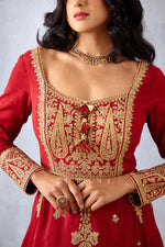 SINDOORI AHANA ANARKALI SET