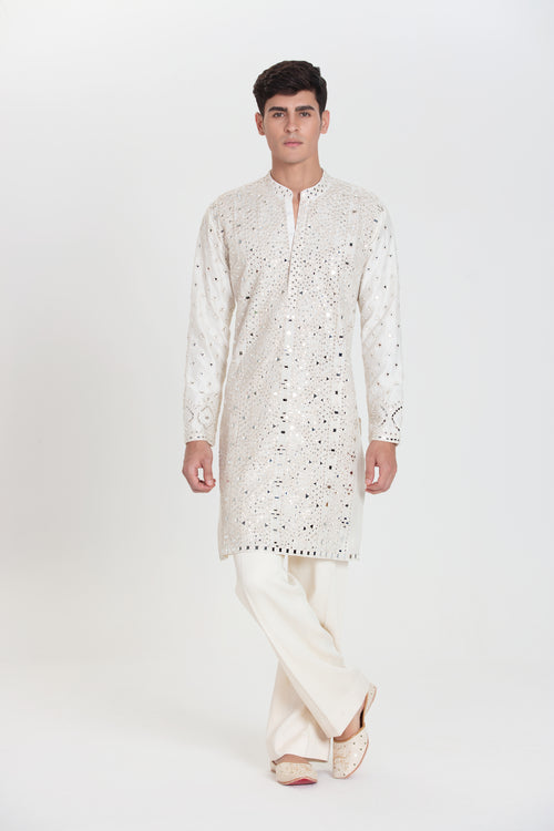 Classic Ivory Kurta Set