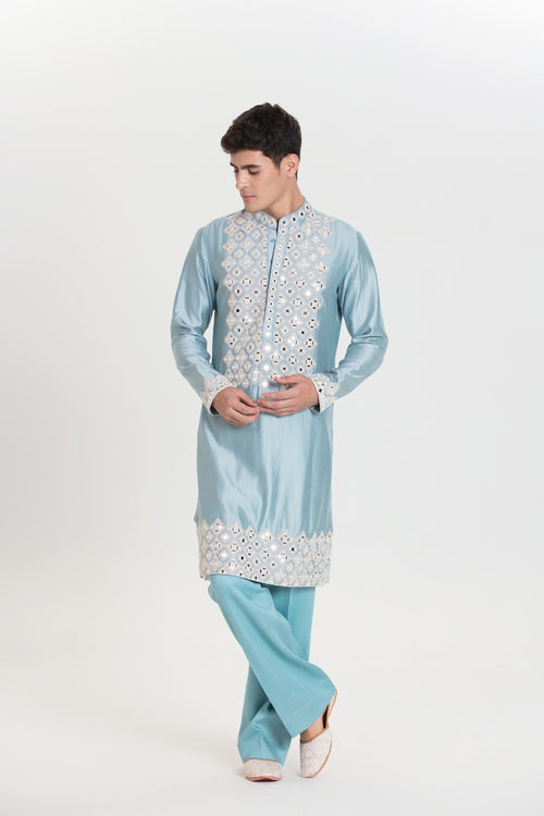Sky Shine Kurta Set
