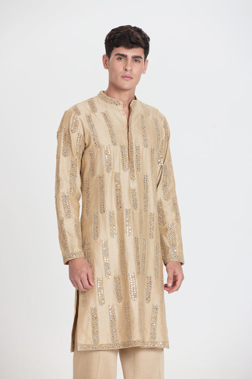 Beige Breeze Kurta Set