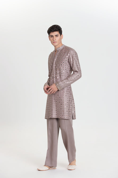 Purple Mauve Kurta Set
