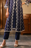 Paheli Set Navy Dania Dupatta