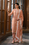 Nezira Set Peach Abhaa Dupatta