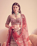 Olive green Lehenga