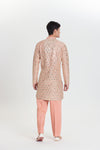 Salmon Pink Kurta Set