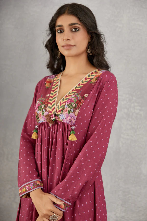 MANIKA GOHAR KURTA SET