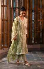 Bolour Set Green Rida Dupatta