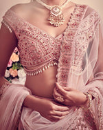 Blush pink Lehenga