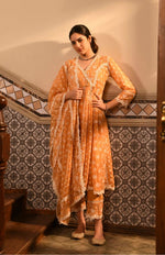 Bolour Set Orange Rida Dupatta