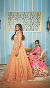 MORNING LIGHT - BISCUIT NUDE EMBELLEISHED FULL LEHENGA SET