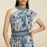 SAFAR BLUE JAAL PRINT