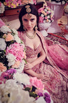 Mulberry pink Lehenga